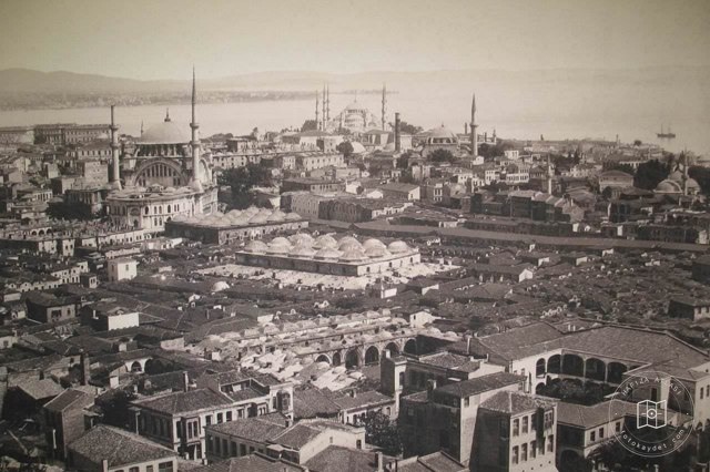 Beyazıt Tower from Nuruosmaniye, Sultanahmet Direction
