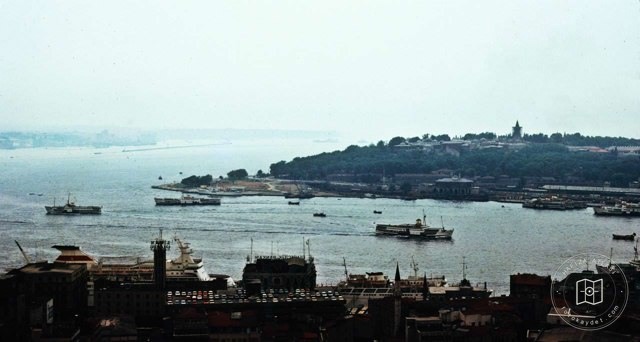 Galata'dan Haliç, Marmara ve Tarihi Yarımada 1979