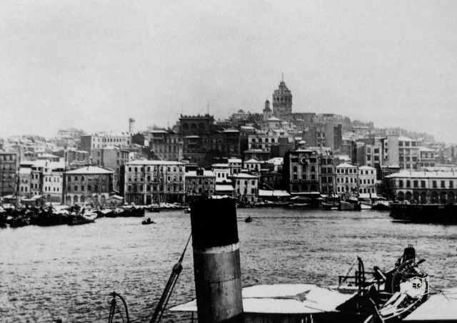 1930'larda Haliç ve Galata