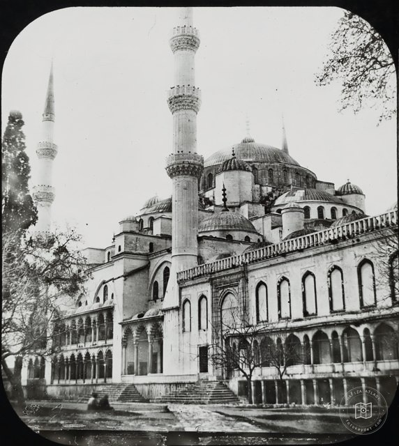 sultan ahmet Mosque · Claude-Marie Ferrier Photo · 1850s