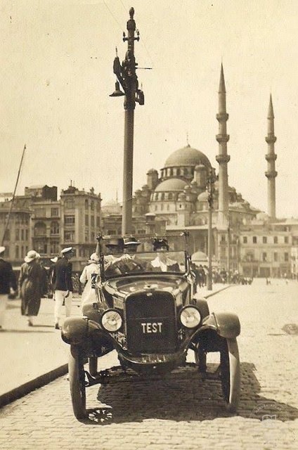 Galata Köprüsü Üzeri, 1910