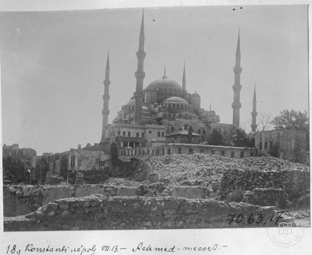 sultan ahmet Mosque View · 1914
