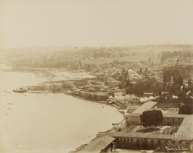 Panoramik Eyüp ve Haliç · Sébah ve Joaillier Fotoğrafı