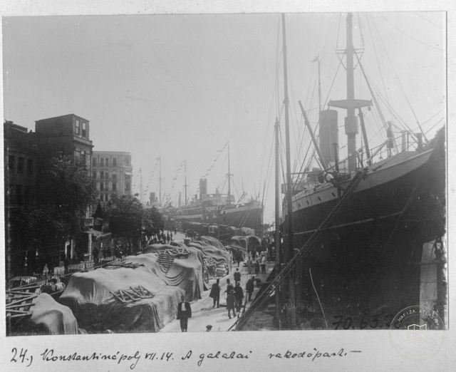 Galata Rıhtımı · 1914