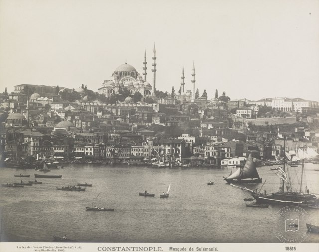 Golden Horn and Süleymaniye · 1905