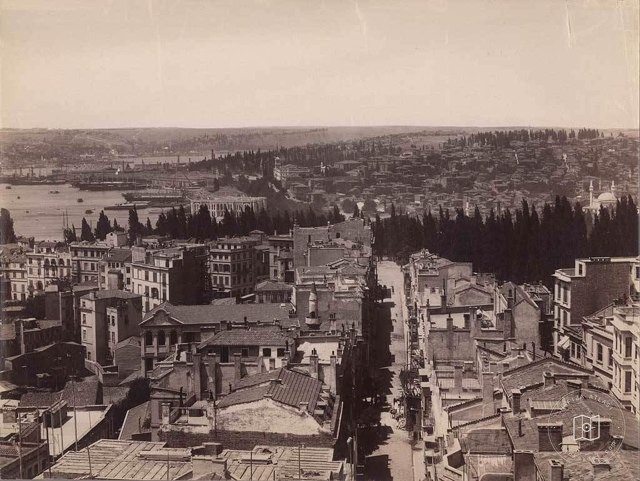 Galata Kulesi'nden Panorama - 9 Mihran Iranian, 1890-1895