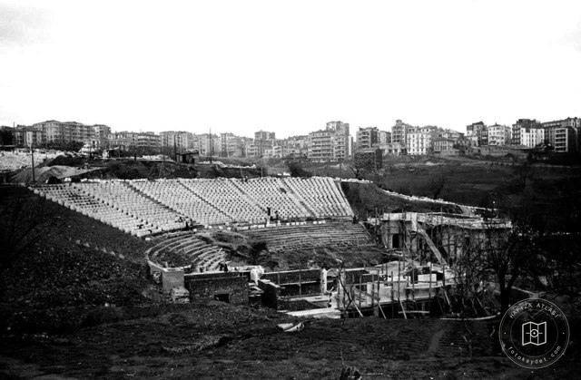 Harbiye Açık Hava Tiyatrosu İnşaatı · 1944-46