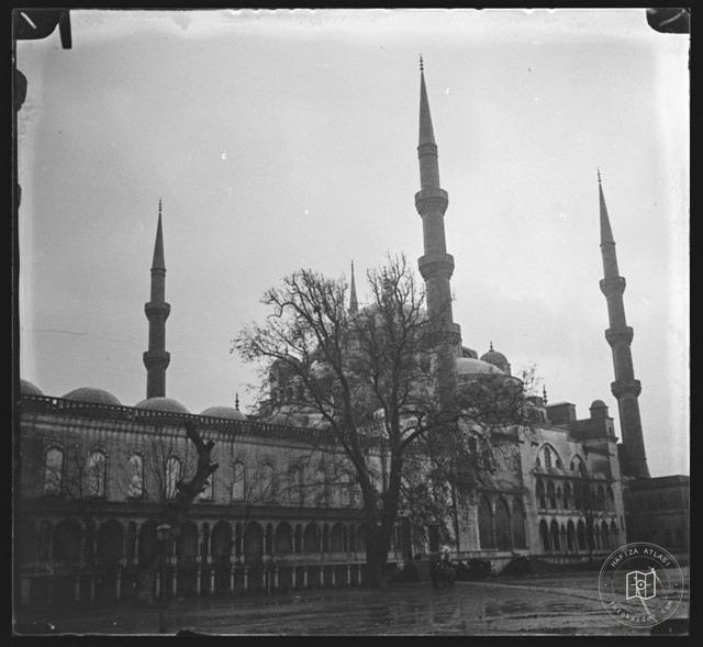 sultan ahmet Mosque West Facade · 1900 Cubicle