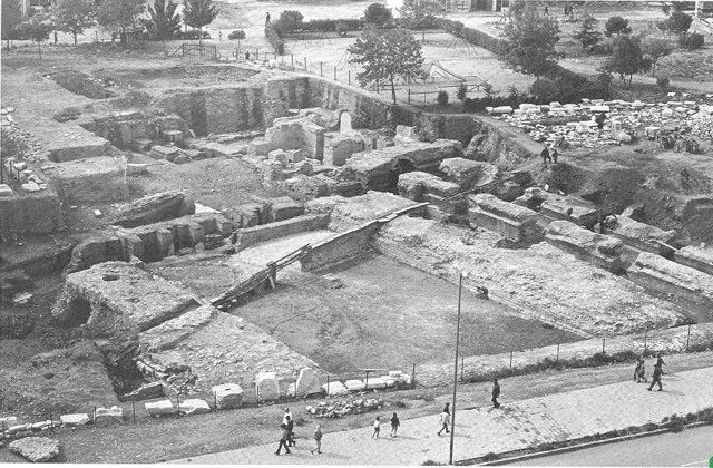 Saraçhane St. Polyeuktos residue 1960s