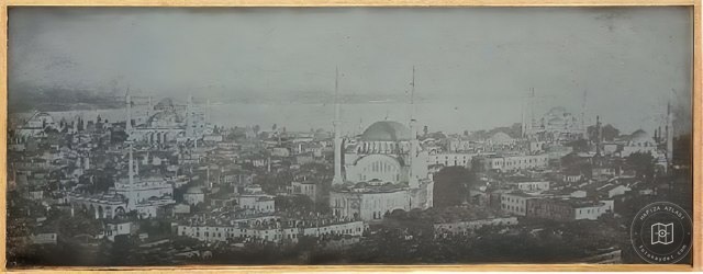 Beyazıt Kulesi'nden, 1843 Joseph-Philibert Girault de Prangey