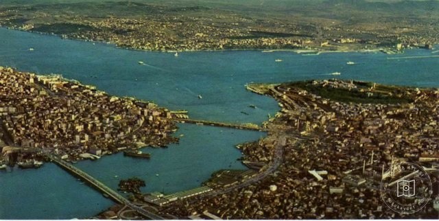 Havadan Haliç ve Tarihi Yarımada 5 Ocak 1967