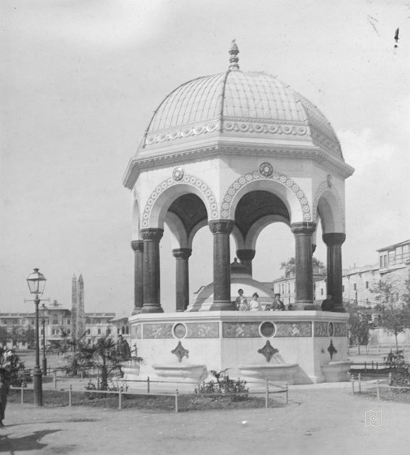 1900'lerde Alman Çeşmesi Fotoğrafı