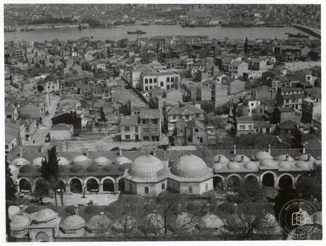 Fatih Mosque from Golden Horn Direction · 1944