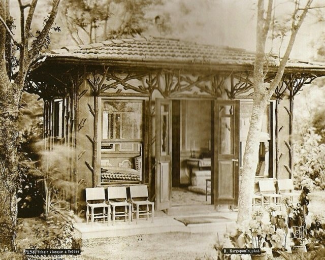 Yıldız Sarayı Şalelerinden Günümüze Ulaşmayanlardan Basile Kargopoulo Fotoğrafı