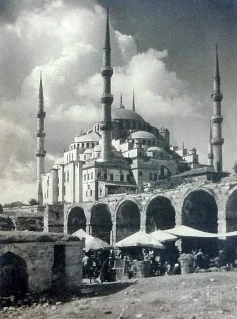 sultan ahmet Mosque and Arastasi · 1933