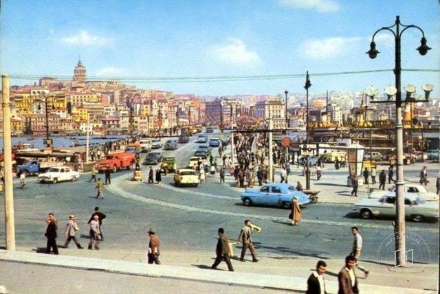 Eminönü · Galata Köprüsü Girişi 1960'lar