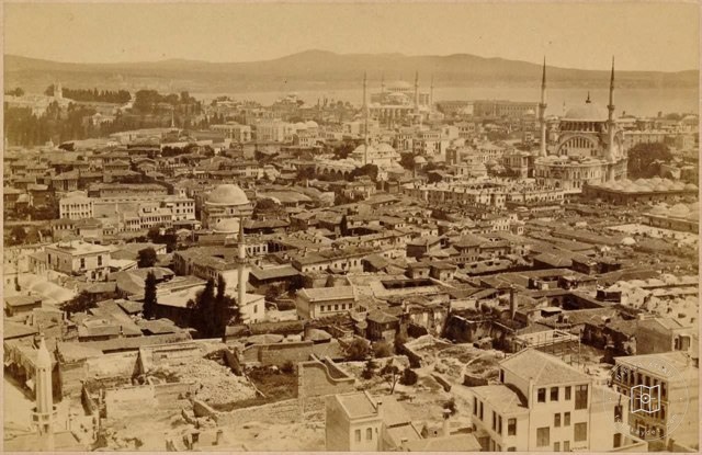 Beyazıt Tower from Sultanahmet Direction