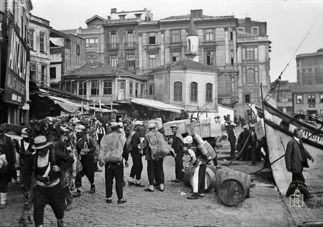 Balıkpazarı İskelesi, Eminönü · 1940'lar