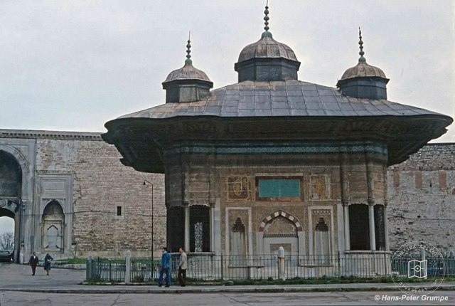 III. Ahmet Çeşmesi · 1978 Hans Peter Grumpe fotoğrafı