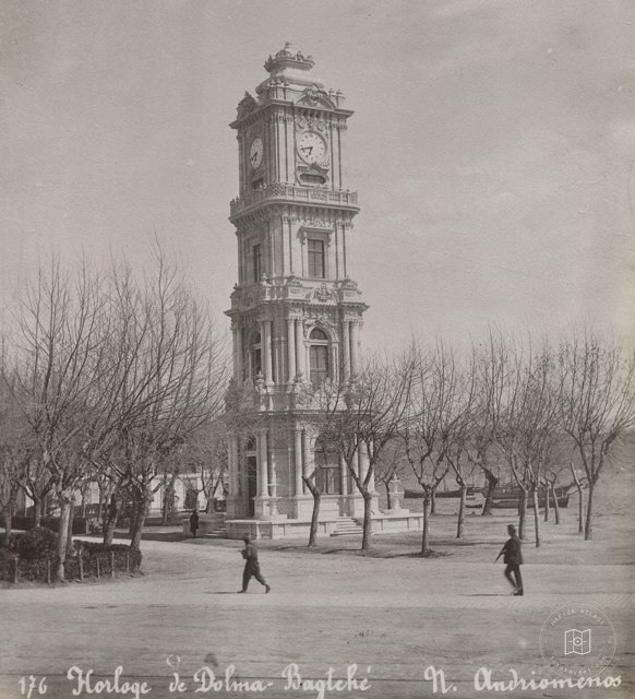 Dolmabahçe Saat Kulesi Nikolai Andreomenos Fotoğrafı