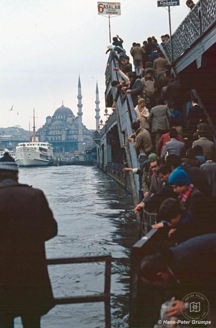 Galata Köprüsü'nde Oltacılar Hans Peter Grumpe, 1978