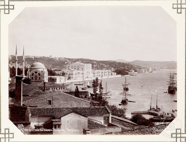 Fındıklı ve Dolmabahçe · Sébah & Joaillier Fotoğrafı