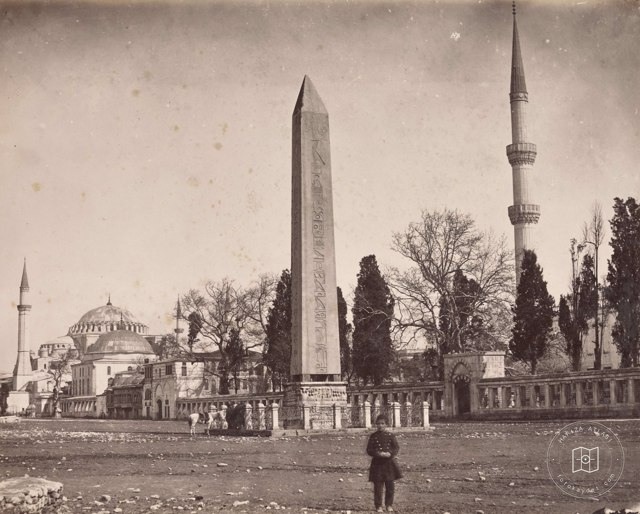 Atmeydanı ve Dikilitaş · Abdullah Fréres · 1865