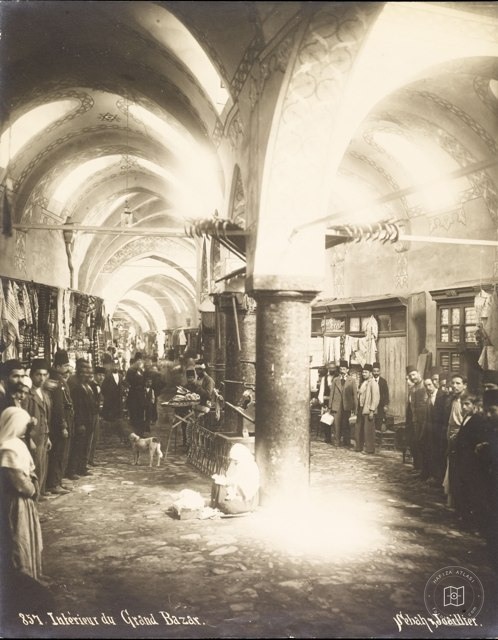 View from Kapalıçarşı · Sébah and Joaillier Photo