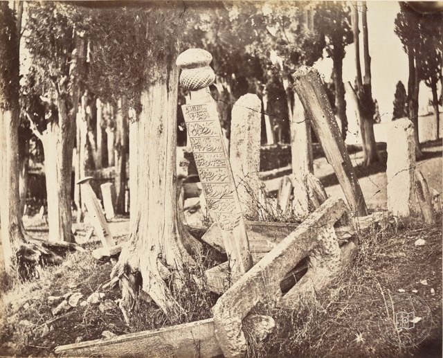 Mezarlık · Abdullah Fréres · 1865