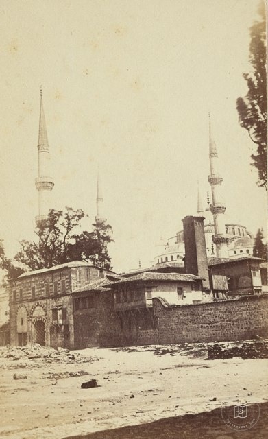 Sultan Ahmet Camii · Pascal Sébah Fotoğrafı · 1870