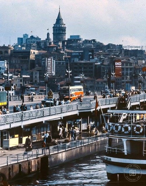 Galata Köprüsü 1978-82 arası
