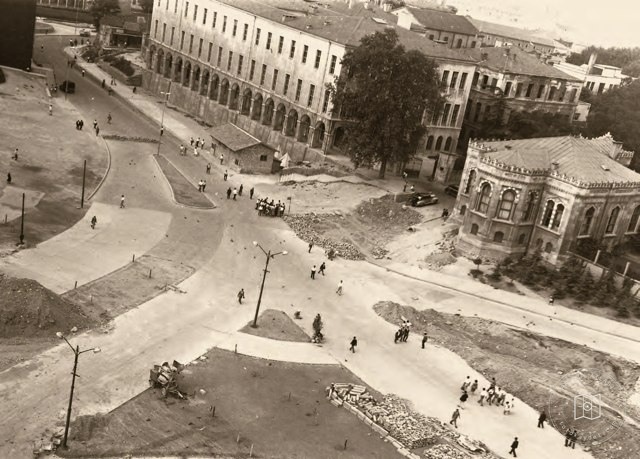 Yayalaştırma öncesinde Beyazıt Meydanı