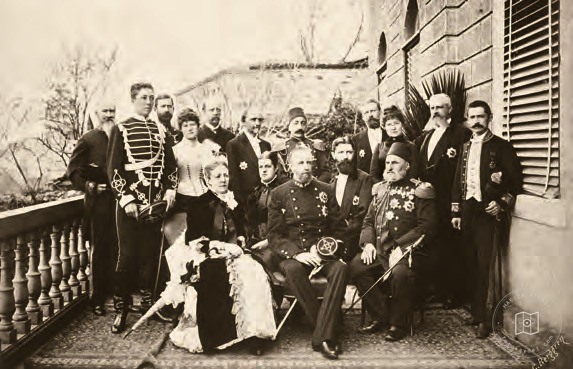 İsveç-Norveç Kralı II. Oscar ve eşi Kraliçe Sophie ile küçük oğulları Prens Eugen’in 1885’te İstanbul’u ziyaretleri