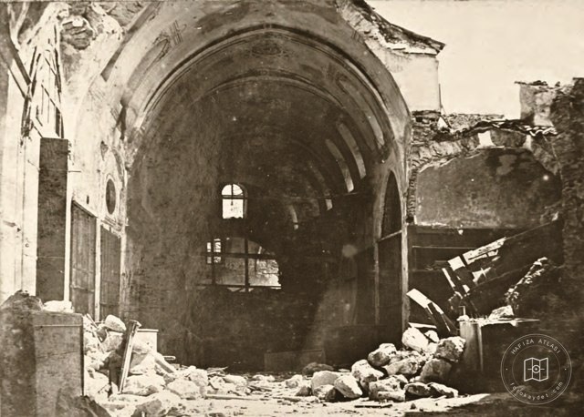 10 Temmuz 1894 depreminde Büyükçarşı’da yıkılan bir bölüm