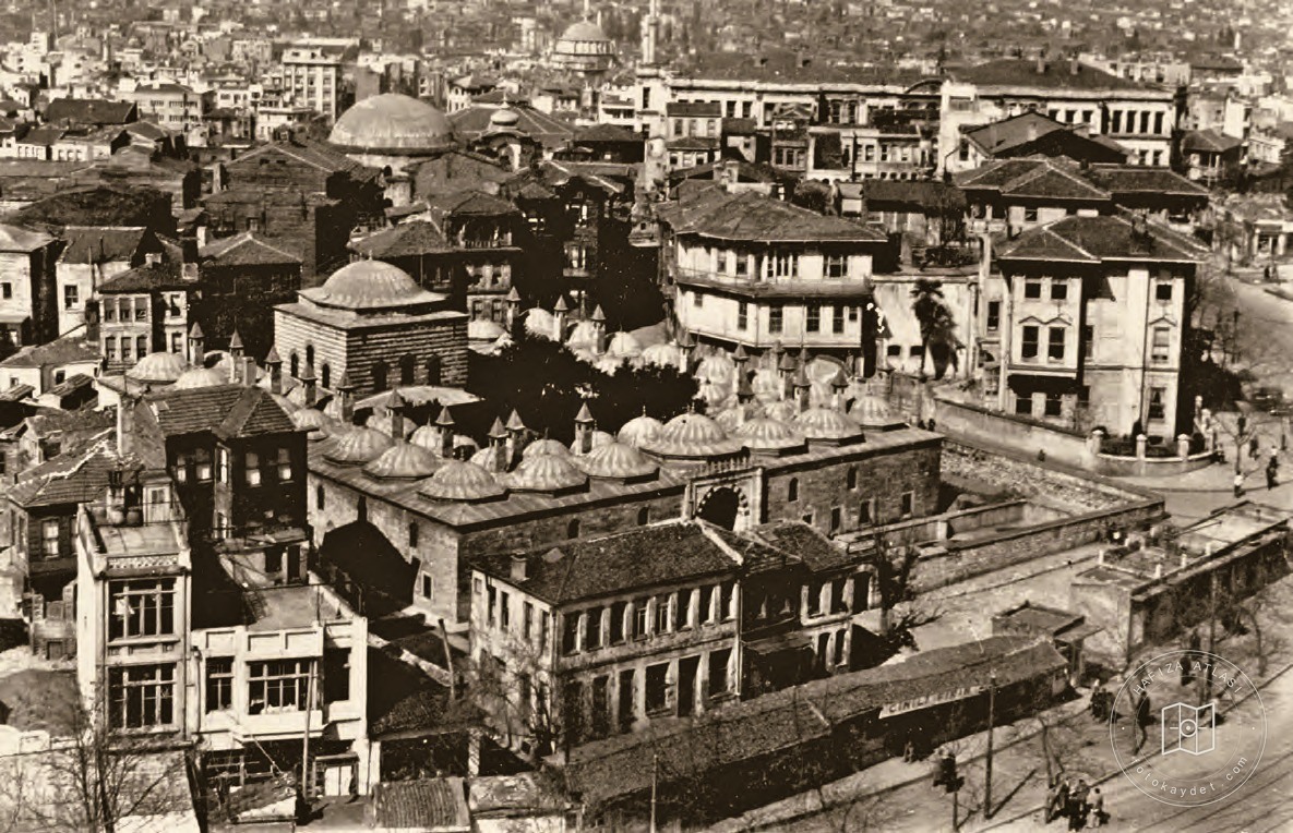 Beyazıt Madrasa during redevelopment of the square