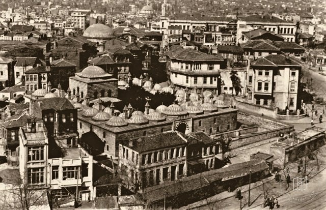 Beyazıt Madrasa during redevelopment of the square