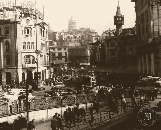 Galata Bridge and Karaköy Square