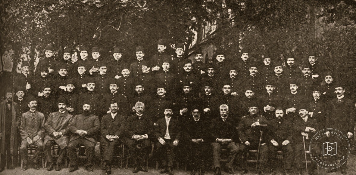 Teachers and students of the Imperial High School