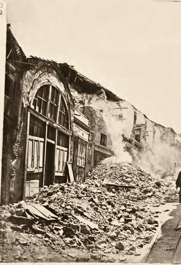 Buildings destroyed in the 1894 earthquake
