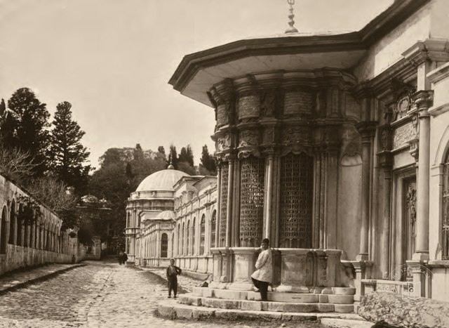 Accession procession route in Eyüp Sultan
