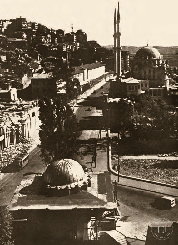 Kılıç Ali Paşa Camii minaresinden Tophane