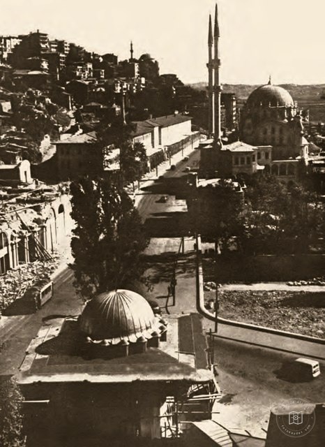 Tophane from the minaret of Kılıç Ali Paşa Mosque