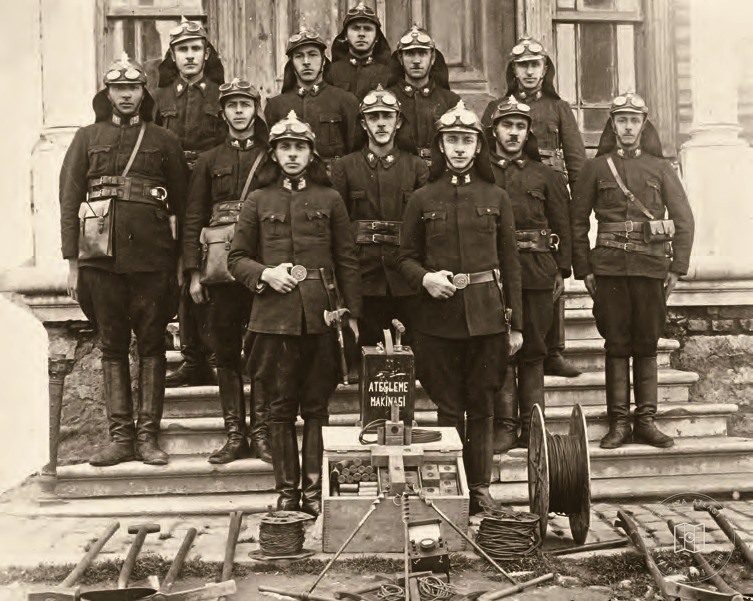 The fire service demolition squad established in 1929