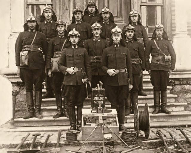 The fire service demolition squad established in 1929