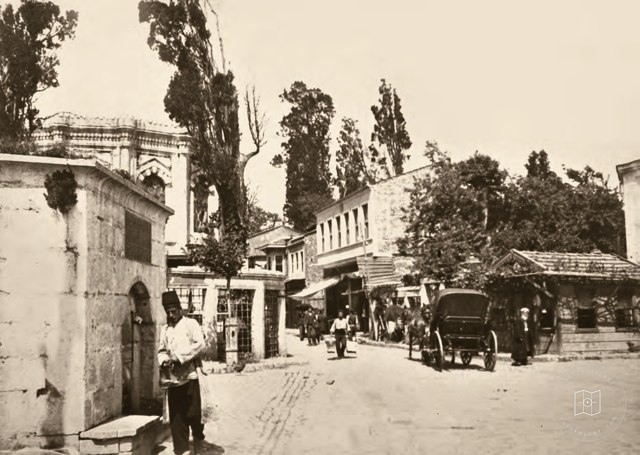 An Eyüp street in the late nineteenth century