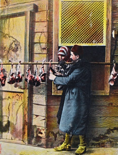 An itinerant liver seller