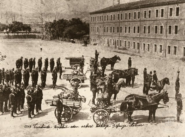 The naval fire brigade battalion