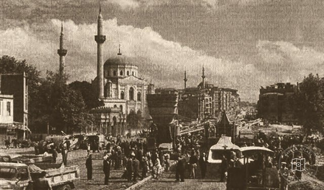 Road construction in Aksaray