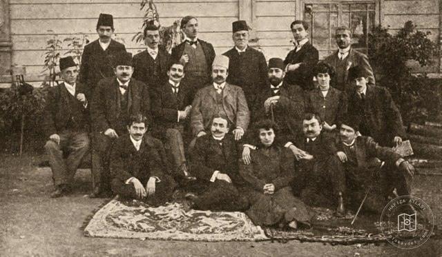Members of the National Ottoman Amateur Theater Society