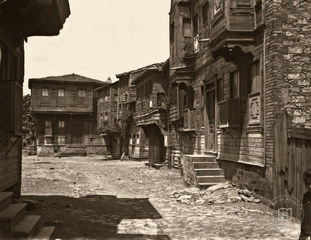 Wooden houses in Istanbul